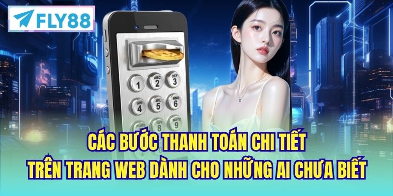 Các bước thanh toán chi tiết trên trang web dành cho những ai chưa biết